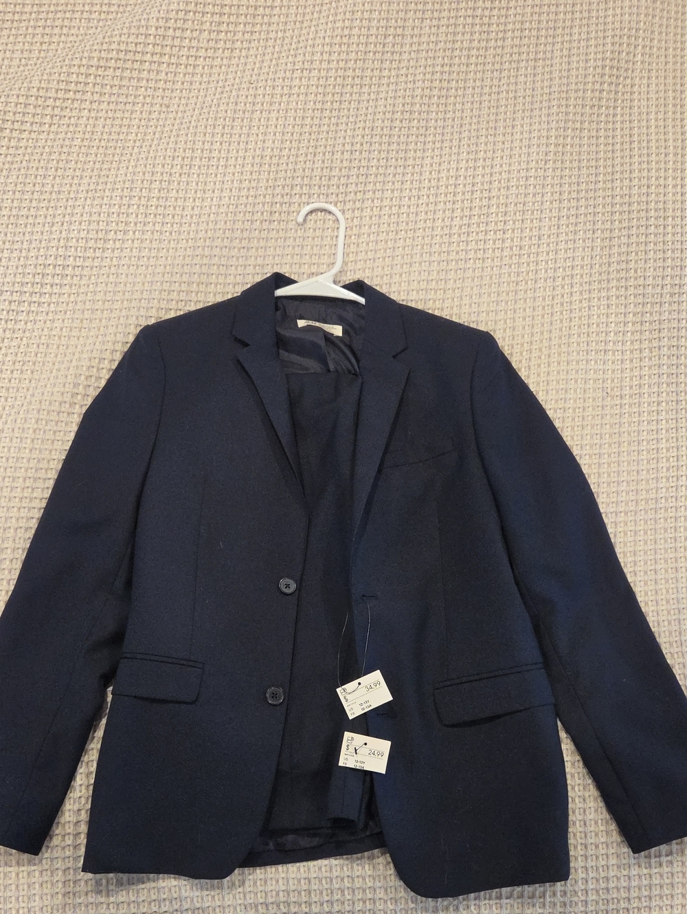 Brans NEW H&M Kid's Navy Suit Size 12-13y